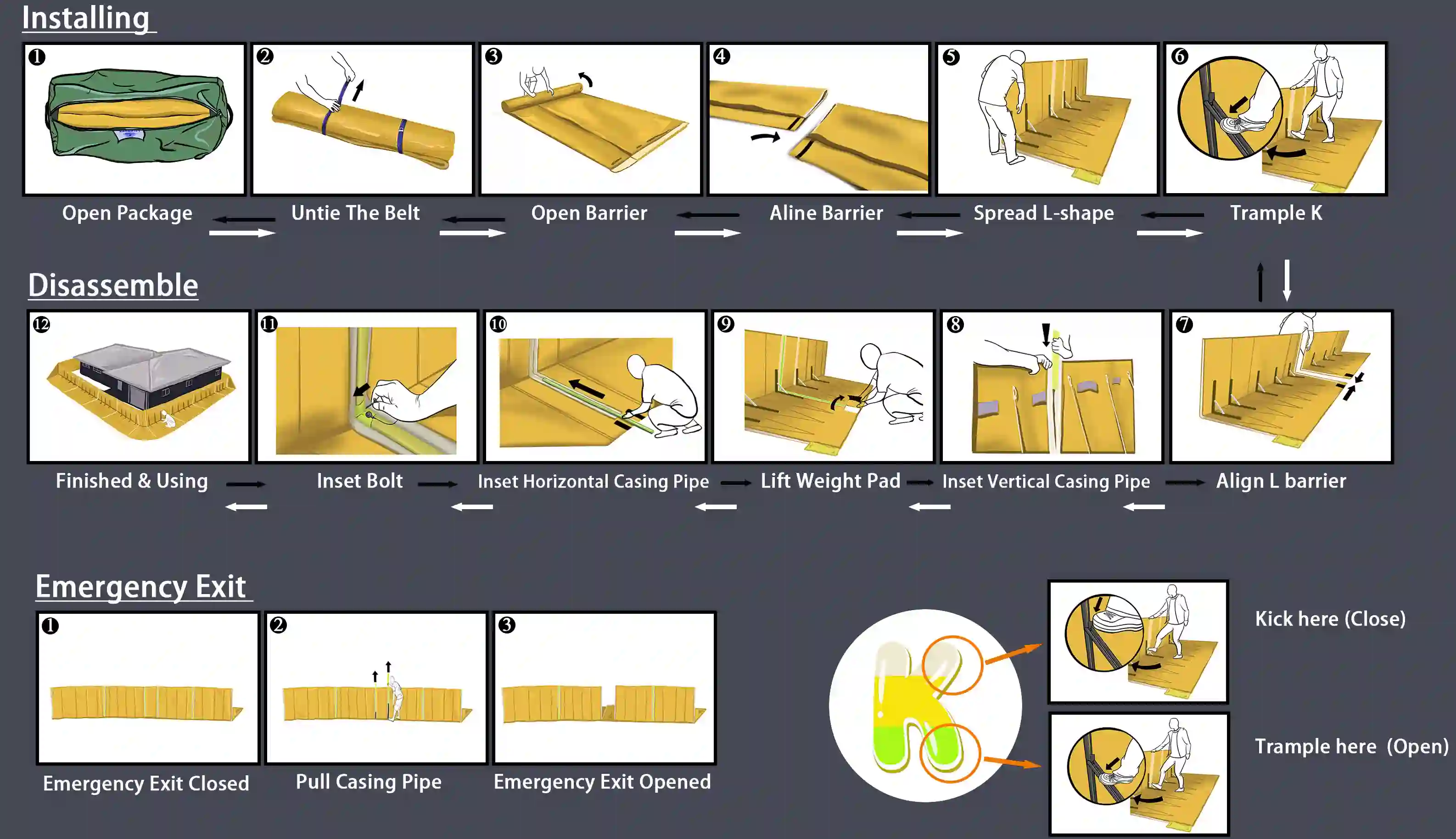 Flood Barrier Installation Guide
