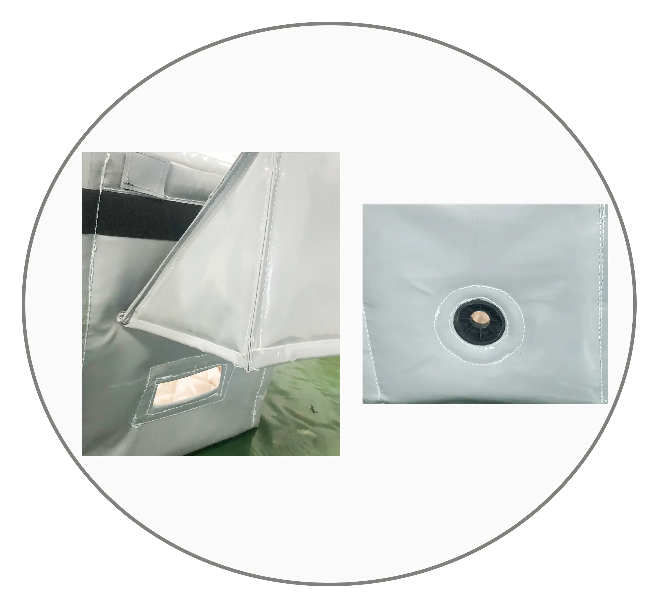 Generator noise enclosure vent wiring port customization display