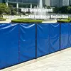Outdoor PVC noise reduction barrier fence finished display