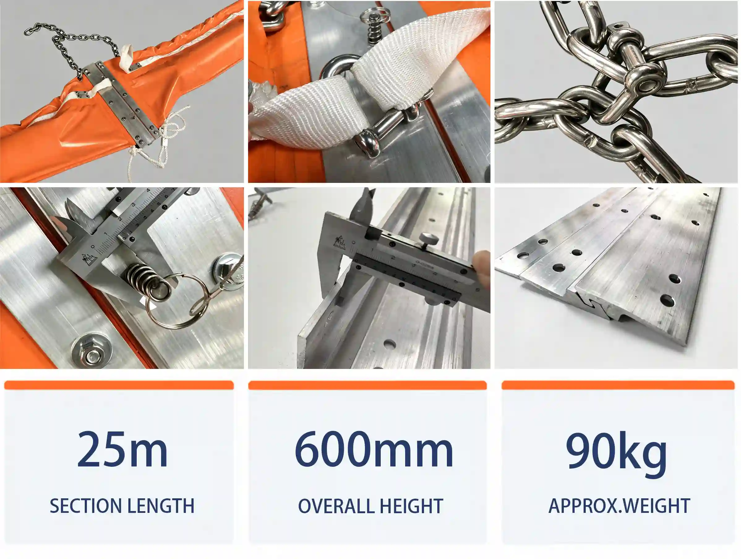 Foam Filled Oil Boom Technical Specifications