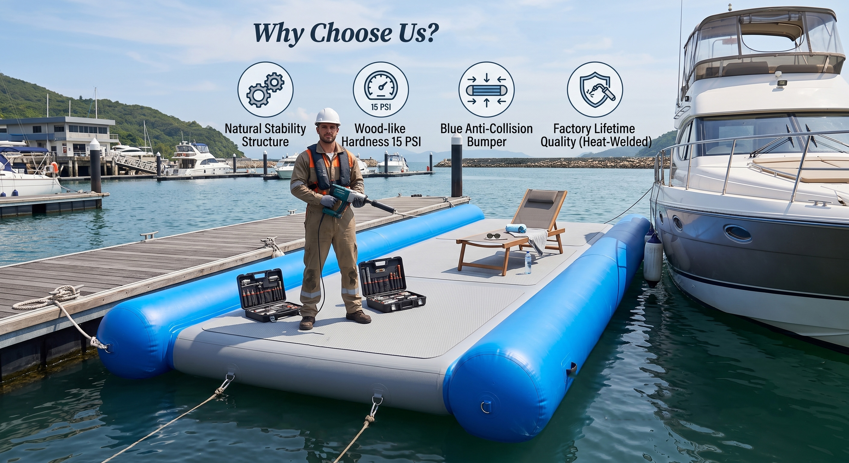 LTCANOPY inflatable work platform