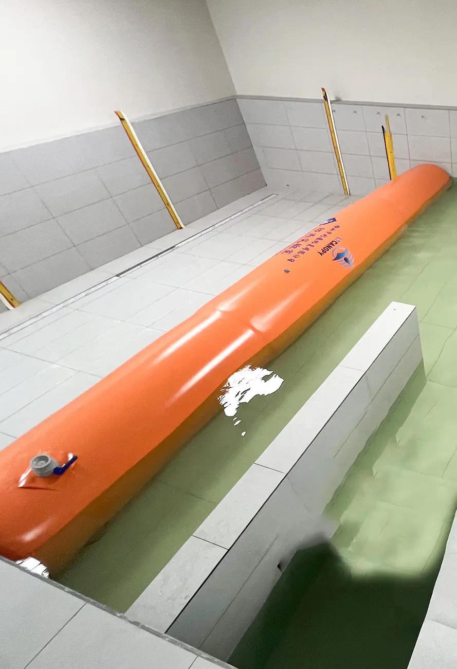 Flood Control Tube Laboratory Waterproof Test