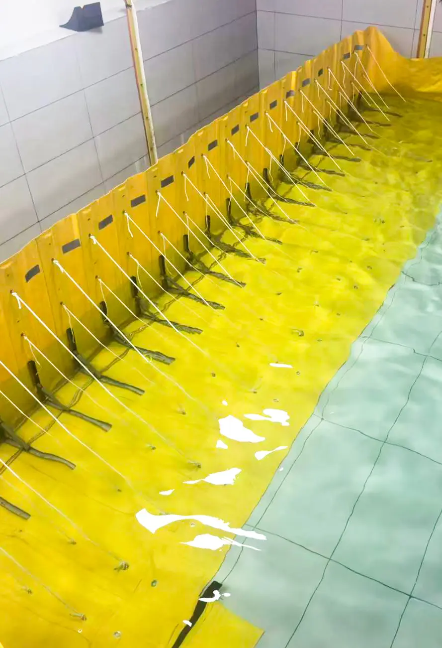 Modular Flood Barrier Lab Water‑Proof Test