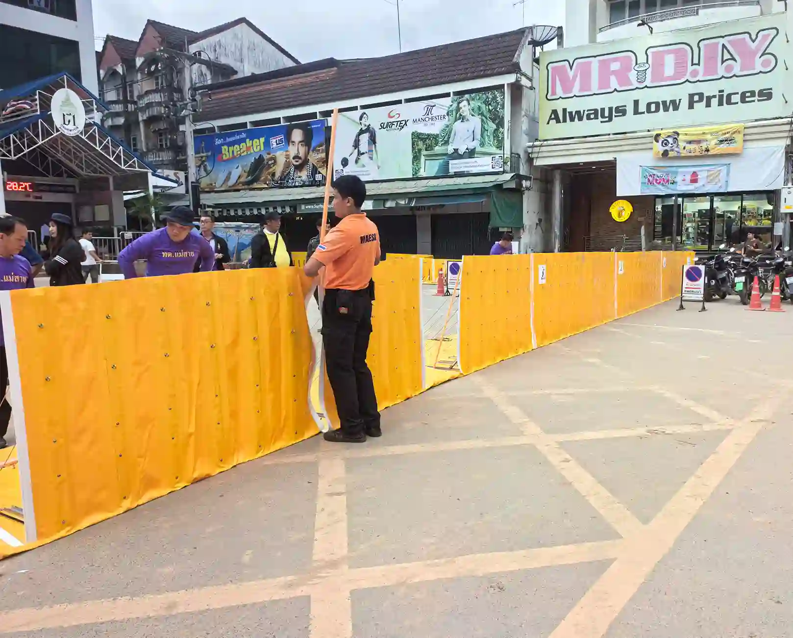Thailand On‑Site Project Case of Modular Flood Barrier