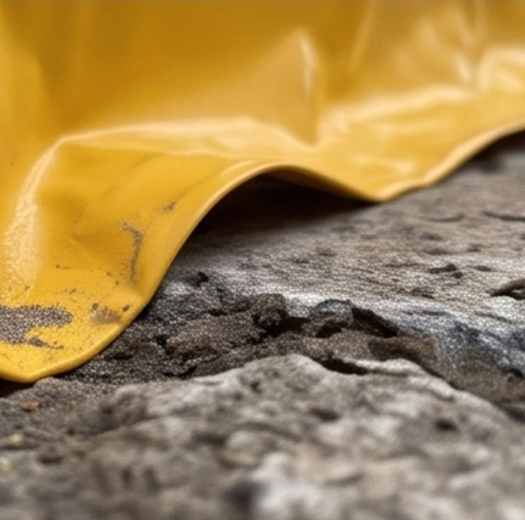  Flexible flood barrier fits uneven ground to reduce base seepage