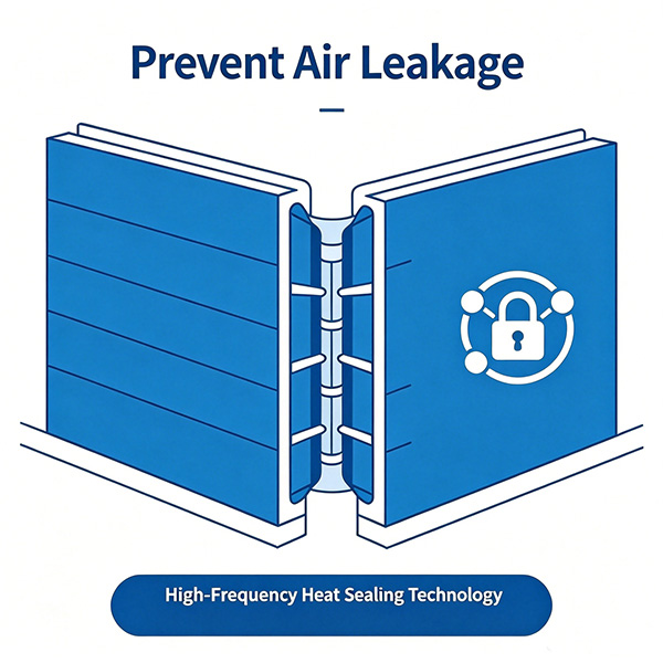 High-frequency heat sealing tech prevents air leakage for sound barrier